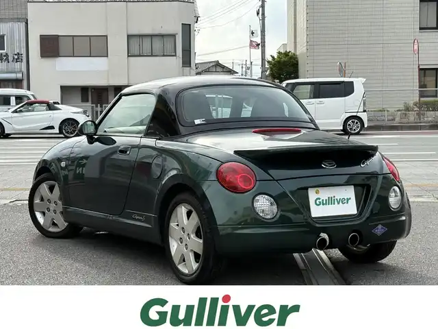 ダイハツ コペン ディタッチャブルトップ 三重県 2003(平15)年 9.2万km Ｄグリーン カロッツェリアナビ/　・ワンセグ/　・CD/　・DVD/トランクスポイラー/フォグランプ/ETC　