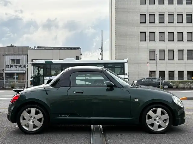 ダイハツ コペン ディタッチャブルトップ 三重県 2003(平15)年 9.2万km Ｄグリーン カロッツェリアナビ/　・ワンセグ/　・CD/　・DVD/トランクスポイラー/フォグランプ/ETC　