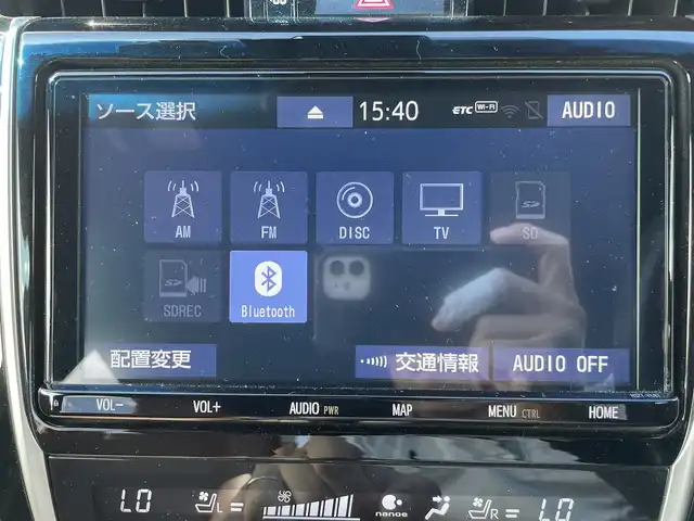 トヨタ ハリアー プレミアム メタル&レザーP 熊本県 2018(平30)年 5.4万km ブラック 純正カーナビ/・AM/FM/CD/DVD/BT/SD/・フルセグTV/・バックカメラ/トヨタセーフティセンス/・プリクラッシュセーフティ/・レーントレーシングアシスト/・クリアランスソナー/・パーキングサポートブレーキ/・ロードサインアシスト/・オートマチックハイビーム/プッシュパーキングブレーキ/オートブレーキホールド/クルーズコントロール/革巻きステアリング/・ステアリングスイッチ/パワーシート/・メモリー付きシート/・シートヒーター/・シートクーラー/プッシュスタート/スペアキー/・スペアカード/電動格納ミラー/・ウィンカーミラー/・ウィンカーヒーター/パワーバックドア