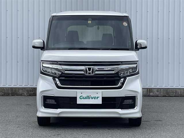 ホンダ Ｎ ＢＯＸ カスタム L 福岡県 2023(令5)年 3.4万km プラチナホワイトパール ワンオーナー/ホンダセンシング/衝突軽減ブレーキ/路外逸脱抑制機能/アダプティブクルーズコントロール/オートハイビーム/クリアランスソナー/純正９インチナビ（ＬＸＵ－２３７ＮＢｉ）/フルセグTV/CD/DVD/BT/SD/applecarplay/androidauto/バックカメラ/両側パワースライドドア/前席シートヒーター/前後ドラレコ/ビルトインETC2.0/電動パーキング/ブレーキホールド/スマートキー/プッシュスタート/シートバックテーブル/ロールサンシェード/純正アルミ