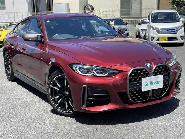 ＢＭＷ Ｍ４４０ｉ xDrive グランクーペ 神奈川県 2021(令3)年 1.4万km ワイン 黒革シート/harman/kardon/純正メモリーナビ・地デジTV/全方位カメラ/ワイヤレス充電/インテリジェントセーフティ/レーダークルーズコントロール/衝突軽減ブレーキ/LKA/BSM/パークアシスト/後退アシスト/純正19インチAW/青ブレーキキャリパー/LEDヘッドライト/電動トランク/前席パワーシート/シートヒーター/純正USB/BT/ミラーリング機能/ミラーETC2.0/前後ドライブレコーダー/パドルシフト/プッシュスタート/スマートキー×2/社外18AW/スタッドレスタイヤ車載/R4/5/6年ディーラー整備記録/保証書・取扱説明書