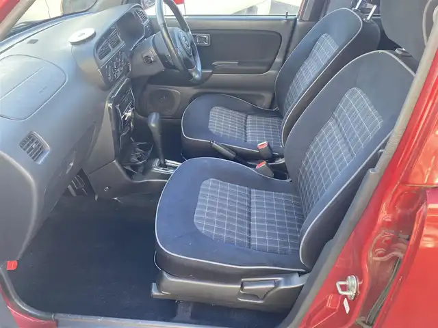 ダイハツ ミラ ジーノ ミニライトSP ターボ 愛知県 2002(平14)年 8万km レッドマイカメタリック ターボ車/キーレスエントリー/ルーフ色塗り(白系)/キセノンヘッドライト/純正アルミホイル/車検　令和9年8月