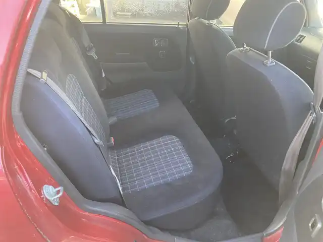 ダイハツ ミラ ジーノ ミニライトSP ターボ 愛知県 2002(平14)年 8万km レッドマイカメタリック ターボ車/キーレスエントリー/ルーフ色塗り(白系)/キセノンヘッドライト/純正アルミホイル/車検　令和9年8月