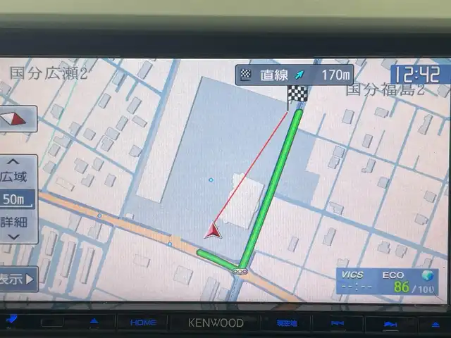 スズキ ハスラー G 鹿児島県 2016(平28)年 6.3万km ポジティブグリーンメタリック/ブラック2トーン 社外7インチSDナビ/ワンセグ/BT/CD/DVD/AM/FM/バックカメラ/ETC/レーダーブレーキサポート/社外前後ドライブレコーダー/前席シートヒーター/ヘッドライトレベライザー/社外フロアマット/取説書