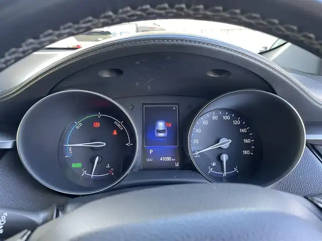 トヨタ Ｃ－ＨＲ S 宮城県 2017(平29)年 4.1万km ブラック/メタルストリームM ハイブリット　/社外ナビゲーション　/　フルセグテレビ　Ｂｌｕｅｔｏｏｔｈ　ＣＤ／ＤＶＤ　FM/AM/クルーズコントロール　/ＥＴＣ　/追突軽減システム　/コーナーセンサー　/レーンアシスト/横滑り防止/ドライブレコーダー/ワンオーナー/保証書/取扱説明書/プッシュスタート/純正フロアマット/ヘッドライトレベライザー/電動格納ミラー/社外AWスタッドレスタイヤ積載/　215/60　17インチ　溝６ｍｍ