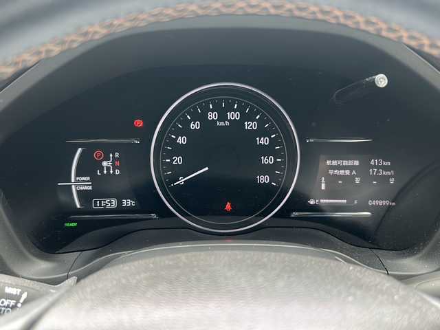 ホンダ ヴェゼル ハイブリッド Z ホンダセンシング 沖縄県 2019(令1)年 5万km クリスタルブラックパール 純正ナビ　/（ＡＭ／ＦＭ／ＣＤ／ＤＶＤ／ＢＴ）　/フルセグＴＶ　/バックモニター　/クルーズコントロール　/衝突軽減　/シートヒーター　/ハーフレザー　/ドラレコ　/ＥＴＣ　/純正フロアマット　/純正１７ＡＷ/LEDヘッドライト/スマートキー/オートライト