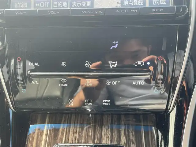 トヨタ ハリアー エレガンス 群馬県 2015(平27)年 8.7万km スパークリングブラックパールクリスタルシャイン 純正ナビ/(CD/DVD/BT/SD)/フルセグテレビ/バックカメラ/革巻付ステアリング/アイドリングストップ/横滑り防止機能/D席パワーシート/LEDオートライト/オートエアコン/純正フロアマット/純正17インチホイール/プッシュスタート/スマートキー/スペアキー1本