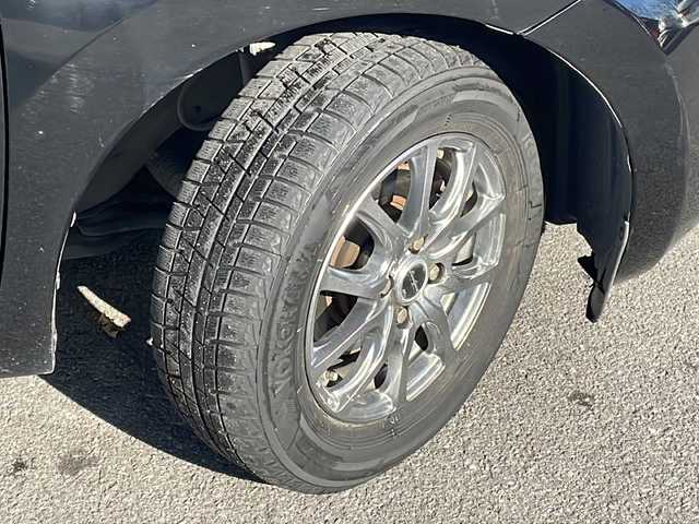 日産 ノート X 長野県 2012(平24)年 11.3万km スーパーブラック 純正メモリナビ/社外14インチアルミ/アイドリングストップ/プッシュスタート/ホイール付き夏タイヤ積込