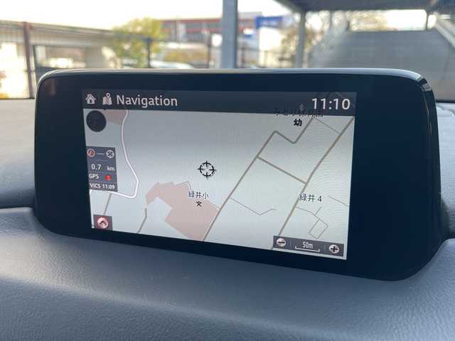 マツダ ＣＸ－８ 25S プロアクティブ 広島県 2019(令1)年 4.1万km マシーングレープレミアムM 禁煙/ルーフレール/衝突軽減ブレーキ/車線逸脱警報/レーンキープアシストシステム/レーダークルーズコントロール/交通標識認識システム/誤発進抑制システム/ブラインドスポットモニター/ヘッドアップディスプレイ/マツダコネクトナビ/(BT/DVD/CD/USB/AppleCarPlay/AndroidAuto)/フルセグテレビ/３６０°ビューモニター/ALPINEフリップダウンモニター/ステアリングヒーター/本革巻ステアリング/ステアリングスイッチ/メモリ付きパワーシート/シートヒーター(D＋N)/電動リアゲート/アダプティブLEDヘッドライト/オートライト/オートハイビーム/コーナーセンサー(前後)/電動パーキングブレーキ/ブレーキホールド/プッシュスタート/スマートキー/スペアキー/純正ドライブレコーダー【c9t2-v7-590】/純正フロアマット/ETC（グローブボックス）/アイドリングストップ/純正19インチアルミホイール/取扱説明書