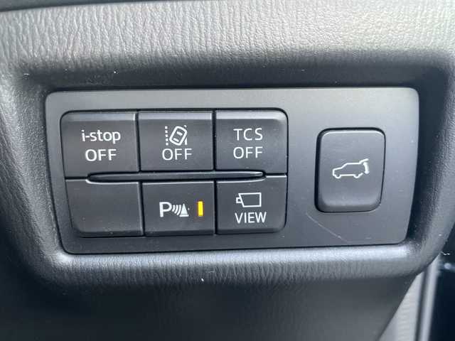 マツダ ＣＸ－８ 25S プロアクティブ 広島県 2019(令1)年 4.1万km マシーングレープレミアムM 禁煙/ルーフレール/衝突軽減ブレーキ/車線逸脱警報/レーンキープアシストシステム/レーダークルーズコントロール/交通標識認識システム/誤発進抑制システム/ブラインドスポットモニター/ヘッドアップディスプレイ/マツダコネクトナビ/(BT/DVD/CD/USB/AppleCarPlay/AndroidAuto)/フルセグテレビ/３６０°ビューモニター/ALPINEフリップダウンモニター/ステアリングヒーター/本革巻ステアリング/ステアリングスイッチ/メモリ付きパワーシート/シートヒーター(D＋N)/電動リアゲート/アダプティブLEDヘッドライト/オートライト/オートハイビーム/コーナーセンサー(前後)/電動パーキングブレーキ/ブレーキホールド/プッシュスタート/スマートキー/スペアキー/純正ドライブレコーダー【c9t2-v7-590】/純正フロアマット/ETC（グローブボックス）/アイドリングストップ/純正19インチアルミホイール/取扱説明書