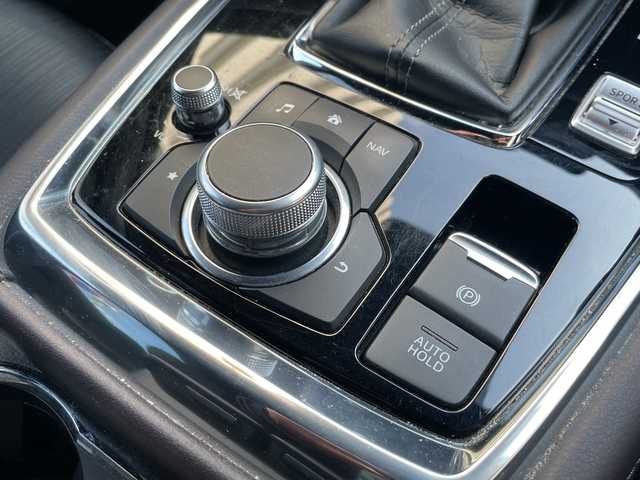 マツダ ＣＸ－８ 25S プロアクティブ 広島県 2019(令1)年 4.1万km マシーングレープレミアムM 禁煙/ルーフレール/衝突軽減ブレーキ/車線逸脱警報/レーンキープアシストシステム/レーダークルーズコントロール/交通標識認識システム/誤発進抑制システム/ブラインドスポットモニター/ヘッドアップディスプレイ/マツダコネクトナビ/(BT/DVD/CD/USB/AppleCarPlay/AndroidAuto)/フルセグテレビ/３６０°ビューモニター/ALPINEフリップダウンモニター/ステアリングヒーター/本革巻ステアリング/ステアリングスイッチ/メモリ付きパワーシート/シートヒーター(D＋N)/電動リアゲート/アダプティブLEDヘッドライト/オートライト/オートハイビーム/コーナーセンサー(前後)/電動パーキングブレーキ/ブレーキホールド/プッシュスタート/スマートキー/スペアキー/純正ドライブレコーダー【c9t2-v7-590】/純正フロアマット/ETC（グローブボックス）/アイドリングストップ/純正19インチアルミホイール/取扱説明書