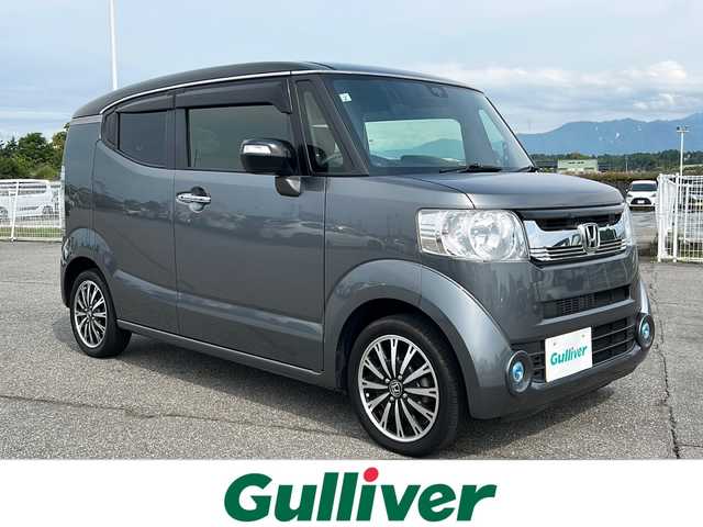 ホンダ Ｎ ＢＯＸ スラッシュ X ターボパッケージ 富山県 2015(平27)年 6.8万km ポリッシュドメタルメタリック 4WD/シティブレーキアクティブシステム/　・低速域衝突軽減ブレーキ/　・誤発進抑制機能/純正ディスプレイオーディオ/　CD/DVD/USB/BT/バックカメラ/クルーズコントロール/HIDヘッドライト/シートヒーター/純正15インチアルミホイール/パドルシフト/ステアリングヒーター/ステアリングスイッチ/オートエアコン/アイドリングストップ/USBポート/スマートキー/おくだけ充電