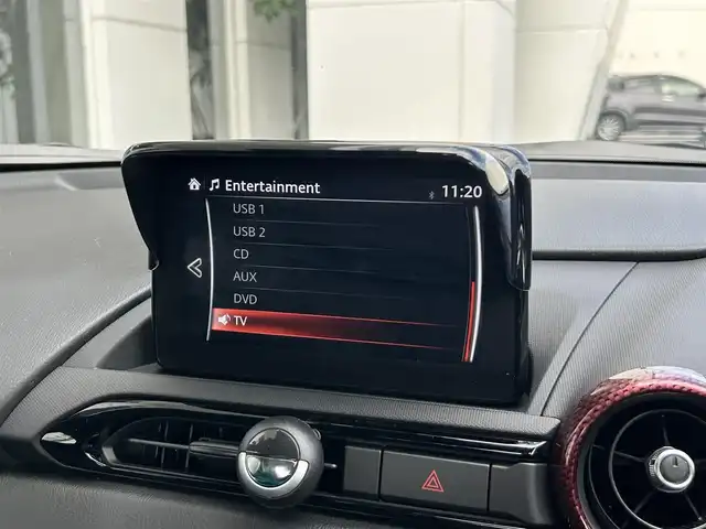 マツダ ロードスター RS 静岡県 2021(令3)年 0.5万km ソウルレッドクリスタルM 6速MT/純正フルエアロ FSR/ワンオーナー/純正ナビ/DVD再生/バックカメラ/BOSEサウンド/360ドラレコ　CS-360FH/ETC/RECARO製シート/シートヒーター/プッシュスタート/パーキングセンサー/オートエグゼ　ローダウンスプリング/オートエグゼ　リヤウィング　/オートエグゼ　スポーツステアリングホイール /HKSマフラー/純正マフラー有/純正フロアマット/LEDヘッドライト/スマートキー/プッシュスタート/純正16AW