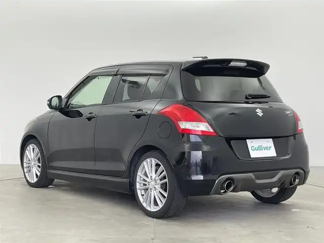 スズキ スイフト スポーツ 富山県 2012(平24)年 7.9万km スーパーブラックパール ワンオーナー/社外SDナビ (AM/FM/CD/BT)/フルセグTV/クルーズコントロール/横滑り防止装置/盗難防止装置/オートライト/フロアマット純正/純正AW/ドアバイザー/フォグランプ/キセノンライト/スマートキー×2/取扱説明書/保証書/記録簿