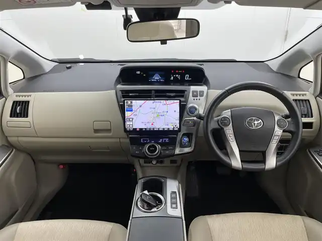 トヨタ プリウス α G 茨城県 2020(令2)年 3万km ホワイトパールクリスタルシャイン 社外ナビ/バックカメラ/ビルトインETC/衝突被害軽減ブレーキ/レーダークルーズコントロール/レーンディパーチャーアラート/オートマチックハイビーム/LEDオートヘッドライト/フォグライト/ハーフレザーシート/パワーシート/ステアリングリモコン/禁煙車