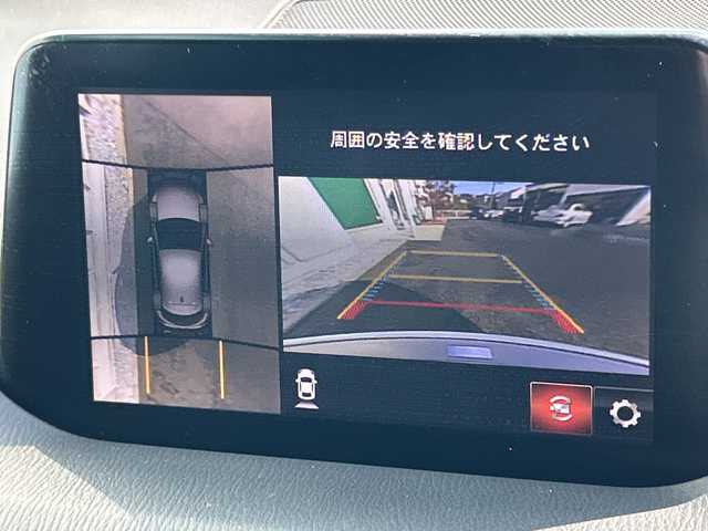 マツダ アクセラ スポーツ 15S プロアクティブ 福岡県 2019(平31)年 4.3万km スノーフレイクホワイトパールマイカ 純正ナビ/（フルセグ/FM/AM/Bluetooth/USB/CD/DVD/AUX）/アラウンドビューモニター/ETC/ブラインドスポットモニター/横滑り防止装置/レーンキープアシスト/衝突被害軽減システム/パーキングセンサー/LEDヘッドライト/フォグランプ/レーダークルーズコントロール/パドルシフト/ヘッドアップディスプレイ/ステアリングスイッチ/ヒートステアリング/D/N席シートヒーター/D席パワーシート/電動格納ミラー/ドアバイザー/スマートキー/スペアキー