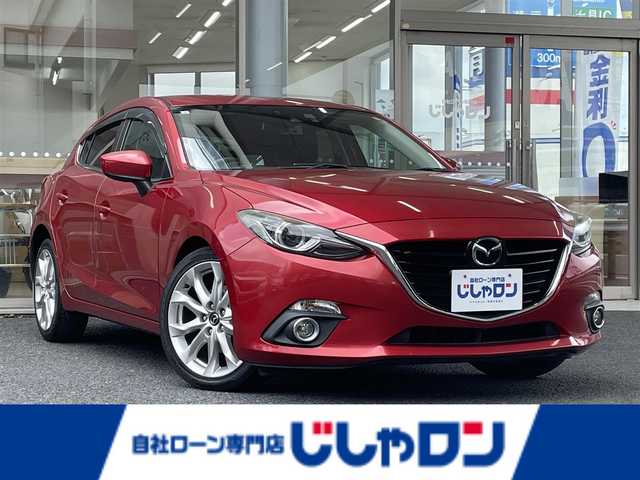 マツダ アクセラ スポーツ 20S ツーリング 岐阜県 2015(平27)年 8.9万km ソウルレッドプレミアムメタリック (株)IDOMが運営する【じしゃロン多治見店】の自社ローン専用車両になります。こちらは現金またはオートローンご利用時の価格です。自社ローンご希望の方は別途その旨お申付け下さい。/ワンオーナー/純正ナビ/　（Bluetooth/DVD/フルセグ）/i-ACTIVSENSE/・アダプティブクルーズコントロール/・車線逸脱抑制機能/・ブラインドスポットモニター/・衝突軽減ブレーキ/バックカメラ/ヘッドアップディスプレイ/オートライト/フォグランプ/アイドリングストップ