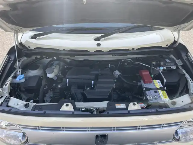 スズキ ラパン L 山形県 2020(令2)年 0.3万km シフォンアイボリーM 禁煙車/社外オーディオ/・AM/FM/CD/AUX/アイドリングストップ/コーナーセンサー/衝突被害軽減ブレーキ/車線逸脱警報/横滑り防止装置/盗難防止装置/ハロゲンヘッドライト/オートライト/ドライブレコーダー/シートヒーター（D席）/プッシュスタート/スペアキー×1/フロアマット/ドアバイザー/保証書/取扱説明書