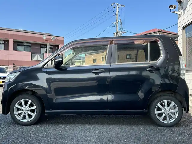 マツダ フレア カスタムスタイル XS 福岡県 2014(平26)年 8.1万km ブルーイッシュブラックパール3 純正メモリナビ/　（AM/FM/CD/DVD/Bluetooth/フルセグTV）/運転支援機能/・レーダーブレーキサポート/・誤発進抑制機能/・エマージェンシーストップシグナル/フォグライト/アイドリングストップ/横滑り防止装置/純正14インチアルミホイール/ETC/社外フロアマット/電源ソケット×1/ISOFIX/電格ウインカーミラー/ドアバイザー/保証書/取扱説明書/ナビ取扱説明書
