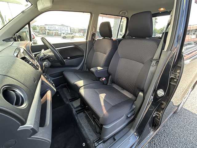 マツダ フレア カスタムスタイル XS 福岡県 2014(平26)年 8.1万km ブルーイッシュブラックパール3 純正メモリナビ/　（AM/FM/CD/DVD/Bluetooth/フルセグTV）/運転支援機能/・レーダーブレーキサポート/・誤発進抑制機能/・エマージェンシーストップシグナル/フォグライト/アイドリングストップ/横滑り防止装置/純正14インチアルミホイール/ETC/社外フロアマット/電源ソケット×1/ISOFIX/電格ウインカーミラー/ドアバイザー/保証書/取扱説明書/ナビ取扱説明書