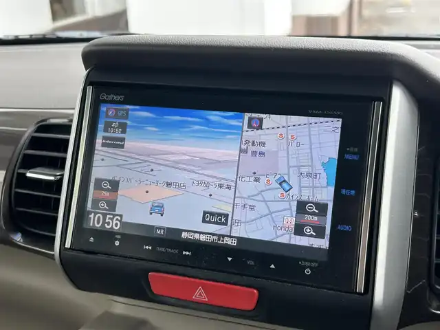 ホンダ Ｎ ＢＯＸ 2トーン ターボ SSパッケージ 静岡県 2014(平26)年 10万km プレミアムブロンズパール 純正8インチナビ/バックカメラ/BT/CD/DVD/クルーズコントロール/フルセグTV/両側パワスラ/ETC/シートヒーターD/N席/純正AW/純正フロアマット/プッシュスタート/スマートキー/ホンダセンシング