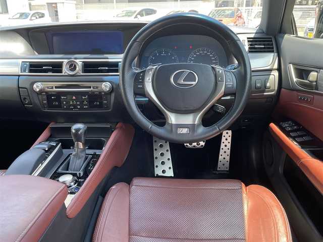 レクサス ＧＳ 350 Fスポーツ 静岡県 2012(平24)年 12.5万km ブラック サンルーフ/純正メーカーナビ・フルセグTV/DVD/CD/USB/Bluetooth/バックカメラ/純正１９インチアルミホイール/レザーシート/パワーシート/シートヒーター/エアシート/LEDライト/クルーズコントロール/ビルトインETC/スマートキー2個/プッシュスタート/新車時保証書/取扱説明書