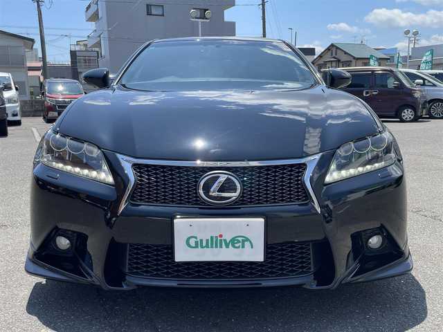 レクサス ＧＳ 350 Fスポーツ 静岡県 2012(平24)年 12.5万km ブラック サンルーフ/純正メーカーナビ・フルセグTV/DVD/CD/USB/Bluetooth/バックカメラ/純正１９インチアルミホイール/レザーシート/パワーシート/シートヒーター/エアシート/LEDライト/クルーズコントロール/ビルトインETC/スマートキー2個/プッシュスタート/新車時保証書/取扱説明書
