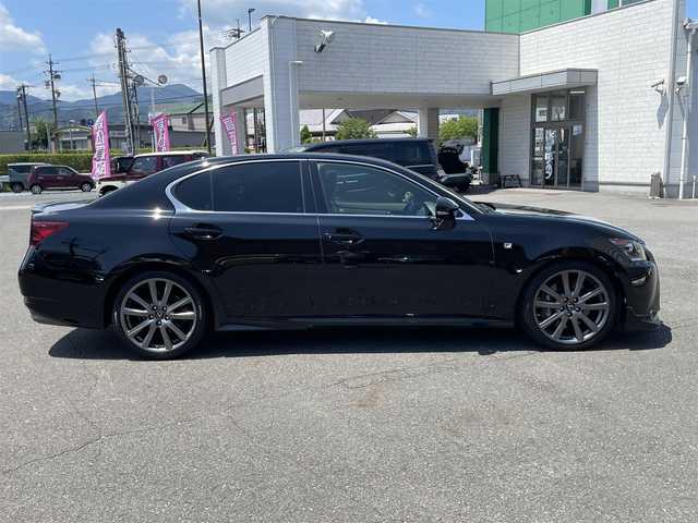 レクサス ＧＳ 350 Fスポーツ 静岡県 2012(平24)年 12.5万km ブラック サンルーフ/純正メーカーナビ・フルセグTV/DVD/CD/USB/Bluetooth/バックカメラ/純正１９インチアルミホイール/レザーシート/パワーシート/シートヒーター/エアシート/LEDライト/クルーズコントロール/ビルトインETC/スマートキー2個/プッシュスタート/新車時保証書/取扱説明書
