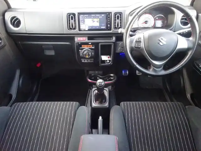 スズキ アルト ワークス 静岡県 2016(平28)年 3.8万km スチールシルバーM 禁煙車/車検令和8年12月まで/純正Pananonic SDナビ:CN-R302WZ/（CD/DVD/SDrec/BT/フルセグTV）/バックカメラ/ETC/純正アルミホイール/レカロシート/ステアリングリモコン/純正フロアマット/ドアバイザー/革巻きステアリングホイール/センターコンソール/レーダーブレーキサポート/誤発進抑制機能/エマージェンシーストップシグナル/フジツボマフラー/HIDヘッドライト/後付けUSBポート/後付けワイパー調整/保証書・取扱説明書