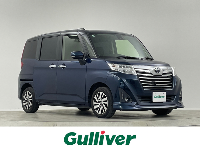 トヨタ ルーミー カスタムG S 埼玉県 2018(平30)年 6.3万km レーザーブルークリスタルシャイン 純正ナビ　バックカメラ　Ｂｌｕｅｔｏｏｔｈ　両側パワースライドドア　コーナーセンサー　ドライブレコーダー　衝突被害軽減　クルーズコントロール　アイドリングストップ　スペアキー　ＥＴＣ