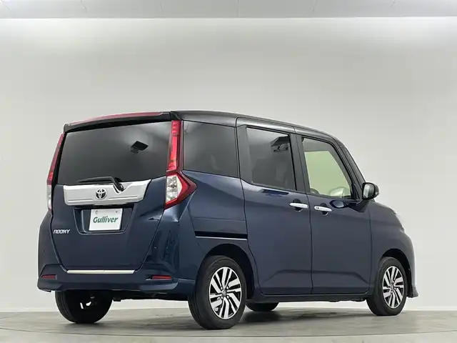 トヨタ ルーミー カスタムG S 埼玉県 2018(平30)年 6.3万km レーザーブルークリスタルシャイン 純正ナビ　バックカメラ　Ｂｌｕｅｔｏｏｔｈ　両側パワースライドドア　コーナーセンサー　ドライブレコーダー　衝突被害軽減　クルーズコントロール　アイドリングストップ　スペアキー　ＥＴＣ