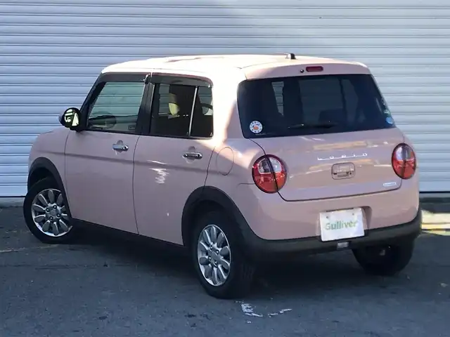 スズキ ラパン X 和歌山県 2016(平28)年 0.7万km コフレピンクパールメタリック 走行距離 6158km(登録時）/純正メモリーナビ/　CD/DVD/Bluetooth/フルセグTV/ワンオーナー/レーダーブレーキサポート/誤発進抑制機能/アラウンドビューモニター/プッシュスタート/スマートキー/運転席シートヒーター/アイドリングストップ/横滑り防止装置/LEDヘッドライト/オートライト/ステアリングリモコン/取扱説明書/保証書