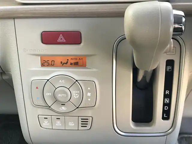 スズキ ラパン X 和歌山県 2016(平28)年 0.7万km コフレピンクパールメタリック 走行距離 6158km(登録時）/純正メモリーナビ/　CD/DVD/Bluetooth/フルセグTV/ワンオーナー/レーダーブレーキサポート/誤発進抑制機能/アラウンドビューモニター/プッシュスタート/スマートキー/運転席シートヒーター/アイドリングストップ/横滑り防止装置/LEDヘッドライト/オートライト/ステアリングリモコン/取扱説明書/保証書