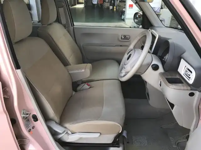 スズキ ラパン X 和歌山県 2016(平28)年 0.7万km コフレピンクパールメタリック 走行距離 6158km(登録時）/純正メモリーナビ/　CD/DVD/Bluetooth/フルセグTV/ワンオーナー/レーダーブレーキサポート/誤発進抑制機能/アラウンドビューモニター/プッシュスタート/スマートキー/運転席シートヒーター/アイドリングストップ/横滑り防止装置/LEDヘッドライト/オートライト/ステアリングリモコン/取扱説明書/保証書