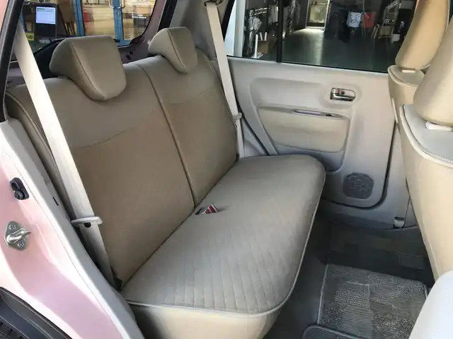 スズキ ラパン X 和歌山県 2016(平28)年 0.7万km コフレピンクパールメタリック 走行距離 6158km(登録時）/純正メモリーナビ/　CD/DVD/Bluetooth/フルセグTV/ワンオーナー/レーダーブレーキサポート/誤発進抑制機能/アラウンドビューモニター/プッシュスタート/スマートキー/運転席シートヒーター/アイドリングストップ/横滑り防止装置/LEDヘッドライト/オートライト/ステアリングリモコン/取扱説明書/保証書