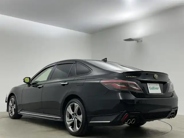 トヨタ クラウン RS アドバンス 岡山県 2018(平30)年 4.8万km ブラック サンルーフ/アラウンドビューモニター/ビルトインETC2.0/レーダークルーズコントロール/デジタルインナーミラー/シートメモリ/フルエアロ/純正8インチナビ/トリムパネルシート/ウェルカムライト付きスカッフプレート/シートヒーター