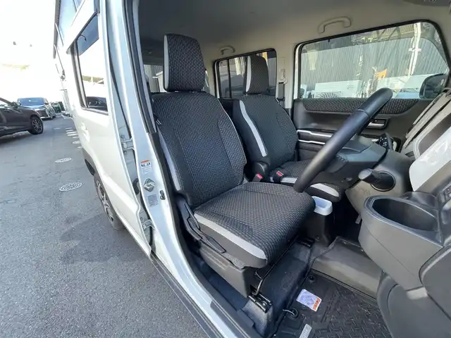 スズキ ハスラー HYBRID X 滋賀県 2020(令2)年 4.2万km ピュアホワイトP 純正９インチナビ/Bluetooth/AppleCarPlay/AndoroidAuto/フルセグ・CD/DVD/USB/全方位カメラ/デュアルカメラブレーキサポート/車線逸脱警報/オートライト/オートハイビーム/ビルトインETC/シートヒーター（D/N）/革巻きステアリング/純正ドアバイザー/純正フロアマット/コーナーセンサー/純正15インチAW