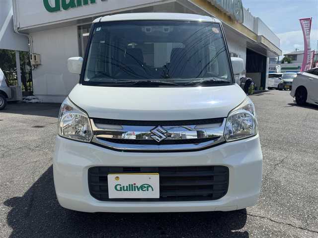 スズキ スペーシア G リミテッド 愛知県 2016(平28)年 7.5万km クリスタルホワイトP ユーザー買取車/禁煙車/左パワースライドドア/デュアルカメラブレーキサポート/アイドリングストップ/ケンウッドナビ/フルセグTV/プッシュスタート/スマートキー/ステアリングスイッチ/Sエネチャージ/車検R9.4.3 まで有り