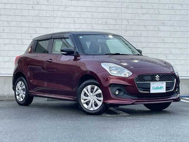 スズキ スイフト XR LTD 山形県 2019(平31)年 10.1万km クラレットレッドメタリック/ブラック2トーンルーフ 純正メモリナビ【CR-RZ753】/（フルセグ/DVD/BT/USB/MSV/SD）/全方位カメラ/レーダークルーズコントロール/衝突軽減ブレーキ/車線逸脱警報/前席シートヒーター/ウィンカーミラー/フロアマット/ドアバイザー/フォグランプ/スマートキー×２/社外AW付サマータイヤ積込（175/65R15）3分山