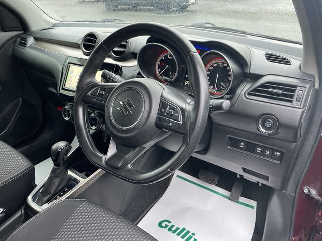 スズキ スイフト XR LTD 山形県 2019(平31)年 10.1万km クラレットレッドメタリック/ブラック2トーンルーフ 純正メモリナビ【CR-RZ753】/（フルセグ/DVD/BT/USB/MSV/SD）/全方位カメラ/レーダークルーズコントロール/衝突軽減ブレーキ/車線逸脱警報/前席シートヒーター/ウィンカーミラー/フロアマット/ドアバイザー/フォグランプ/スマートキー×２/社外AW付サマータイヤ積込（175/65R15）3分山