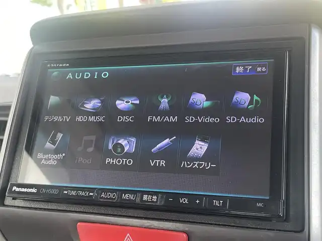 ホンダ Ｎ ＢＯＸ G Lパッケージ 熊本県 2012(平24)年 12.4万km ヒダマリアイボリーパール ワンオーナー/プッシュスタート/社外ナビ/（CD・DVD・フルセグTV・BTオーディオ・SD）/バックカメラ/ETC/両側パワースライドドア/アイドリングストップ/純正フロアマット/純正ドアバイザー/新車保証書/取扱説明書/スマートスペアキー×1本