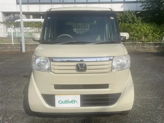 ホンダ Ｎ ＢＯＸ G Lパッケージ 熊本県 2012(平24)年 12.4万km ヒダマリアイボリーパール ワンオーナー/プッシュスタート/社外ナビ/（CD・DVD・フルセグTV・BTオーディオ・SD）/バックカメラ/ETC/両側パワースライドドア/アイドリングストップ/純正フロアマット/純正ドアバイザー/新車保証書/取扱説明書/スマートスペアキー×1本