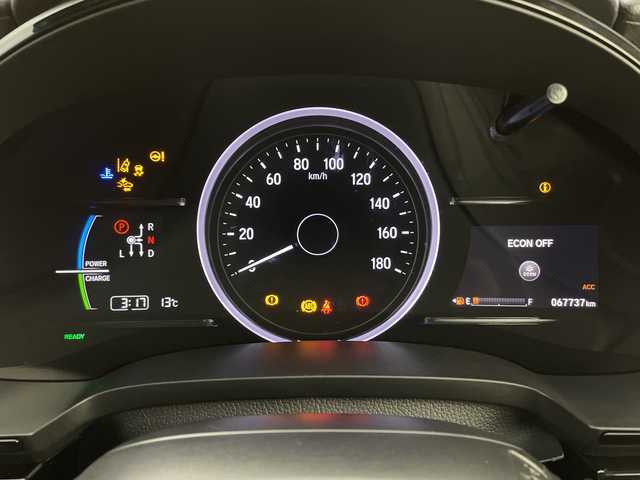 ホンダ シャトル ハイブリッド ホンダセンシング 新潟県 2020(令2)年 6.8万km シャイニンググレーM ホンダセンシング/　・衝突軽減ブレーキ/　・レーダークルーズコントロール/　・レーンキープアシスト/純正ディーラーOPナビ/バックカメラ/ビルトインETC/プッシュスタート/社外15インチアルミホイール/横滑り防止機能/電動格納ミラー/ウィンカーミラー/純正フロアマット/ドアバイザー