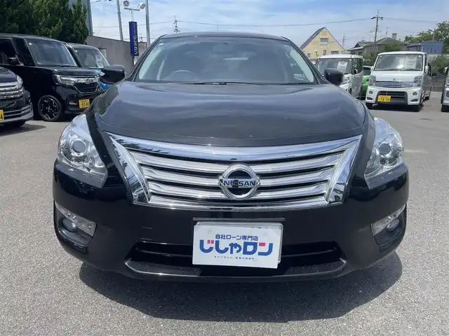 日産 ティアナ XE 和歌山県 2014(平26)年 0.8万km ダイヤモンドブラック ワンオーナー/純正ナビ(フルセグ/CD)/バックカメラ/横滑り防止装置/プッシュスタート/スマートキー/ヘッドライトレベライザー/フォグライト/オートライト/電動格納ミラー/215/60/16社外AW付き冬タイヤ積込み