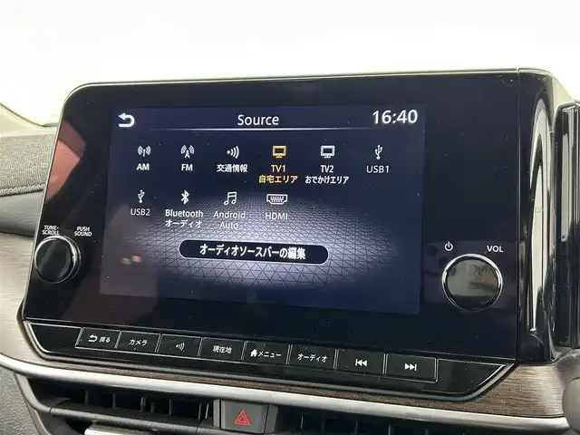 日産 オーラ G 福岡県 2022(令4)年 0.9万km バーガンディー 純正９型ナビ　/全方位カメラ　/ビルトインＥＴＣ２．０　/前後ドラレコ　/ＢＯＳＥサウンド　/ワイヤレス充電　/デジタルルームミラー　/ＡＣＣ　/プロパイロット　/コーナーセンサー　/エマージェンシーブレーキ　/ＢＳＭ