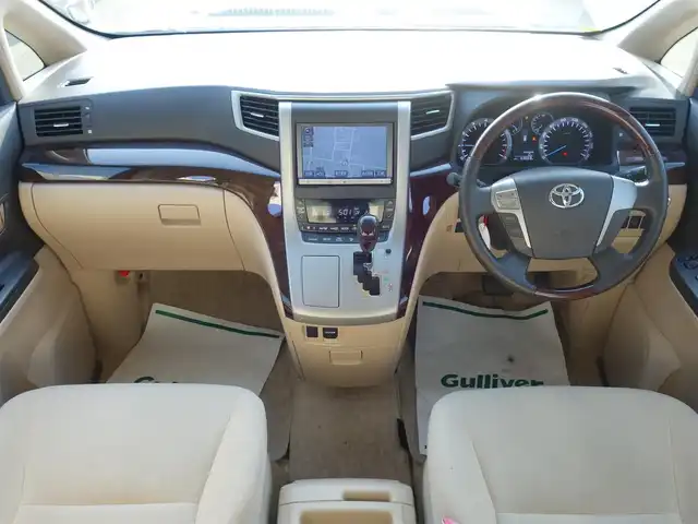 トヨタ アルファード 240X 山形県 2013(平25)年 6.4万km ホワイトパールクリスタルシャイン 4WD/純正HDDナビ/　　【CD DVD BT フルセグ】/バックカメラ/両側パワースライドドア/HIDオートヘッドライト/純正16インチアルミホイール/ドライブレコーダー/コーナーセンサー/ステアリングスイッチ/MTモード付AT/電動格納ウィンカーミラー/フォグランプ/WAAC/スマートキー/ETC