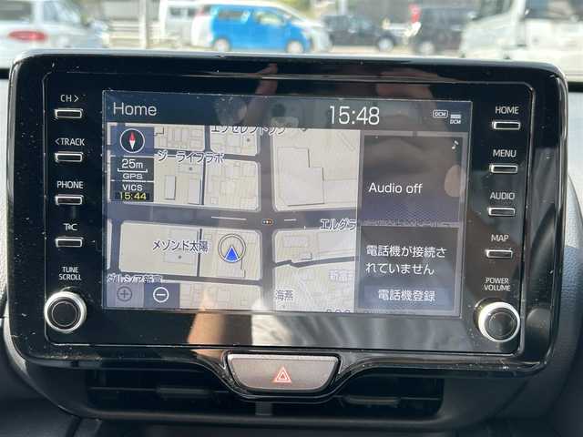 トヨタ ヤリスクロス Z 愛知県 2023(令5)年 2.9万km ブラックマイカ 純正ナビ（AM/FM/BT/USB/MiraCast）/トヨタセーフティセンス/　・プリクラッシュセーフティー/　・レーントレーシングアシスト/　・クリアランスソナー/　・パーキングサポートブレーキ/　・ロードサインアシスト/　・先行車発進告知/ハーフレザーシート/ハンドルヒーター/シートヒーター/電動パーキングブレーキ/ブレーキホールド/前後ドライブレコーダー/ETC/ドライブモード選択/MT機能付き走行モード/type-c充電/取説/保証書