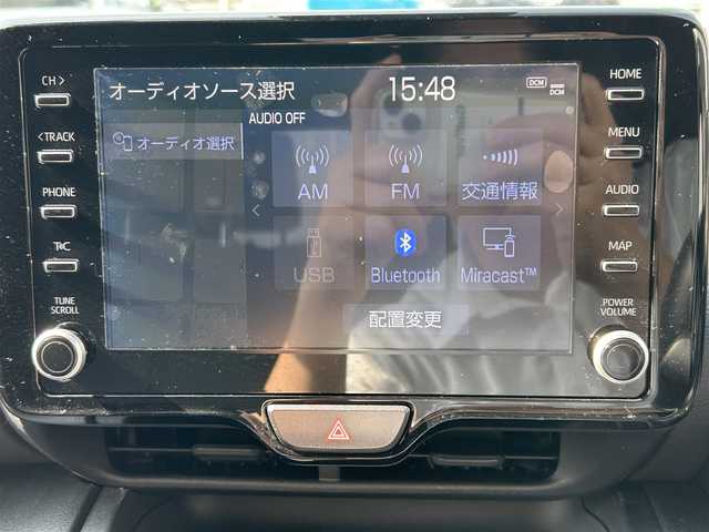 トヨタ ヤリスクロス Z 愛知県 2023(令5)年 2.9万km ブラックマイカ 純正ナビ（AM/FM/BT/USB/MiraCast）/トヨタセーフティセンス/　・プリクラッシュセーフティー/　・レーントレーシングアシスト/　・クリアランスソナー/　・パーキングサポートブレーキ/　・ロードサインアシスト/　・先行車発進告知/ハーフレザーシート/ハンドルヒーター/シートヒーター/電動パーキングブレーキ/ブレーキホールド/前後ドライブレコーダー/ETC/ドライブモード選択/MT機能付き走行モード/type-c充電/取説/保証書