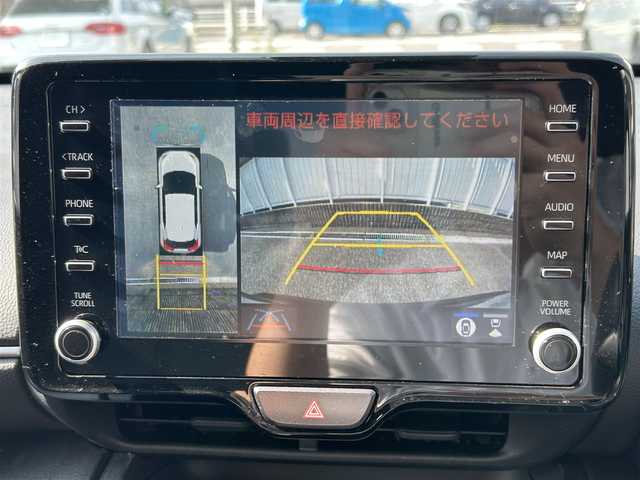 トヨタ ヤリスクロス Z 愛知県 2023(令5)年 2.9万km ブラックマイカ 純正ナビ（AM/FM/BT/USB/MiraCast）/トヨタセーフティセンス/　・プリクラッシュセーフティー/　・レーントレーシングアシスト/　・クリアランスソナー/　・パーキングサポートブレーキ/　・ロードサインアシスト/　・先行車発進告知/ハーフレザーシート/ハンドルヒーター/シートヒーター/電動パーキングブレーキ/ブレーキホールド/前後ドライブレコーダー/ETC/ドライブモード選択/MT機能付き走行モード/type-c充電/取説/保証書