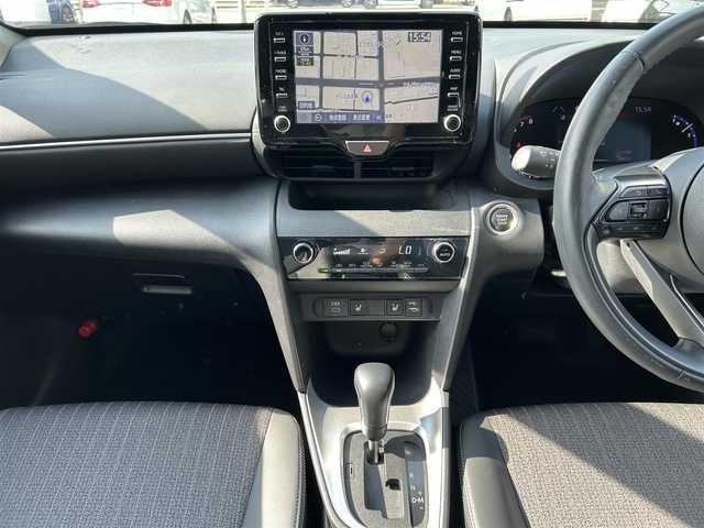 トヨタ ヤリスクロス Z 愛知県 2023(令5)年 2.9万km ブラックマイカ 純正ナビ（AM/FM/BT/USB/MiraCast）/トヨタセーフティセンス/　・プリクラッシュセーフティー/　・レーントレーシングアシスト/　・クリアランスソナー/　・パーキングサポートブレーキ/　・ロードサインアシスト/　・先行車発進告知/ハーフレザーシート/ハンドルヒーター/シートヒーター/電動パーキングブレーキ/ブレーキホールド/前後ドライブレコーダー/ETC/ドライブモード選択/MT機能付き走行モード/type-c充電/取説/保証書